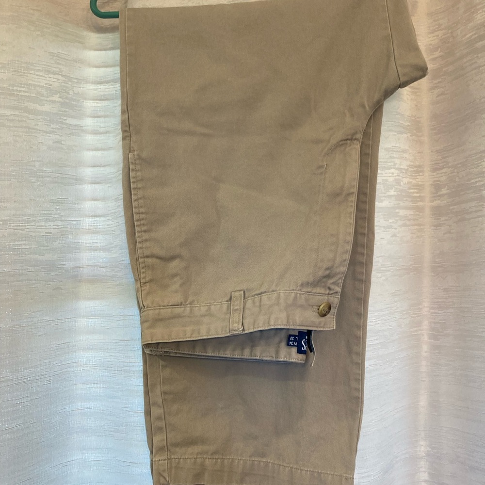 Chaps Men's Khaki Casual Pants 34 x 28